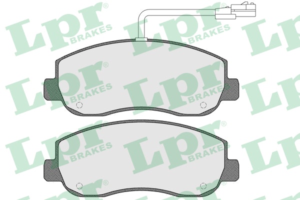 NF PARTS Комплект тормозных колодок, дисковый тормоз T1969NF